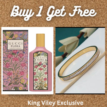 BUY 1 GET 1 Guccii Floraa Eau De Perfume For Unisex (100 ml) And Bracelet