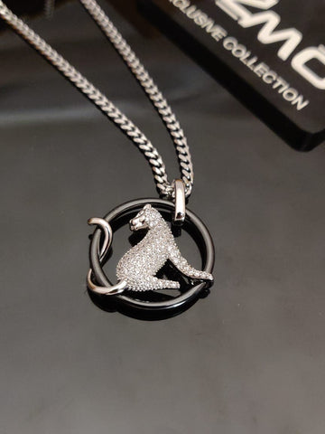 Ritual Silver Plated Mens Chain Pendant