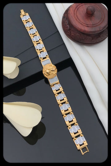 Suvariq Gold Plated Unisex Loose Bracelet