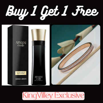 BUY 1 GET 1 Armmani Code Eau De Parfum (125 ML)For Unisex And Bracelet